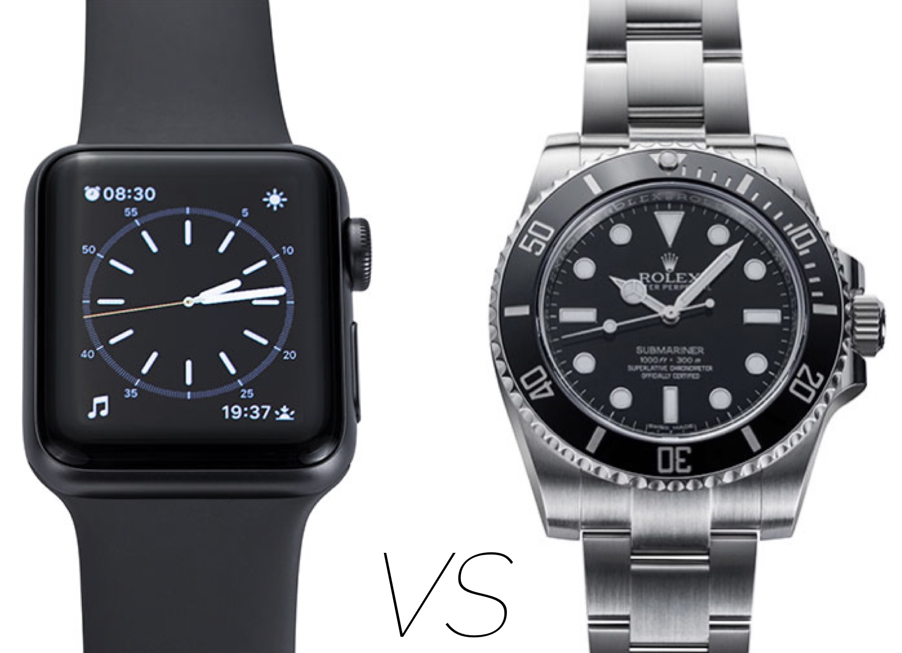 Apple Watch Vs Rolex Submariner Darren Wears It Well